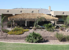6 Pole Custom Palapa Construction