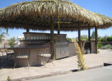 6 Pole Custom Palapa Construction