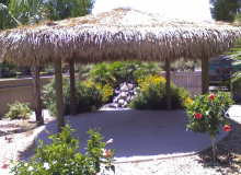 4 Pole Palapa Construction